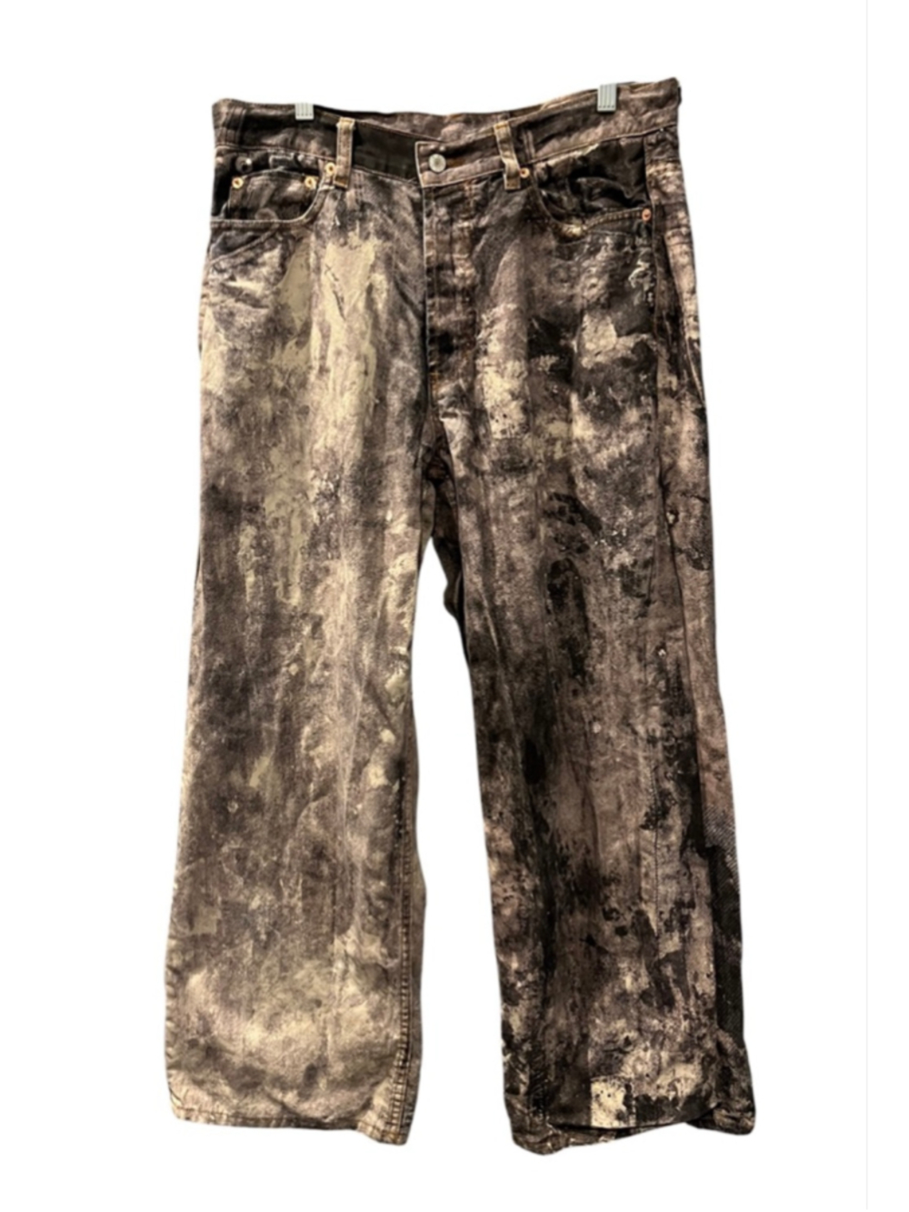 Acne Studios 1981M Trompe L'Oeil Men's Jeans Size UR 48 50 US Med/Lg Loose Fit